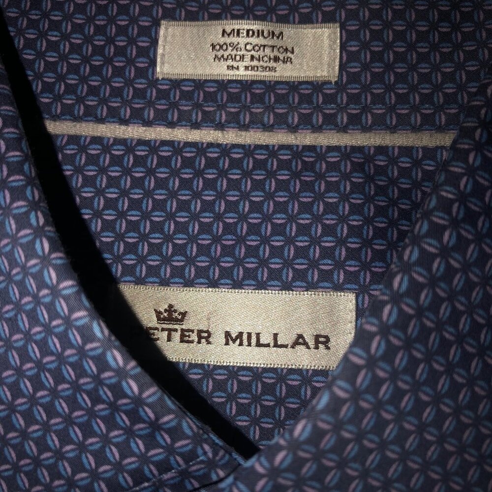 Peter Millar Medium Blue Pattern - image 2